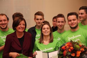 Ausgezeichnet: Mit Ministerpräsidentin Malu Dreyer. Fotos: Schenk